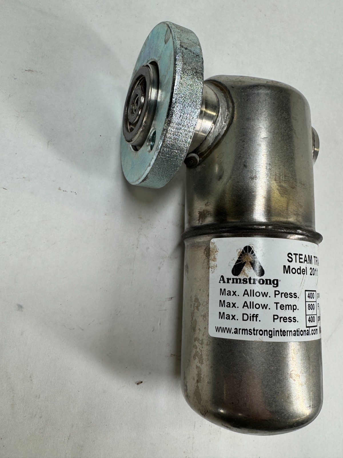 ARMSTRONG 2011 Inverted Bucket Steam Trap 400-psi Differential, 5/64 in. Orifice