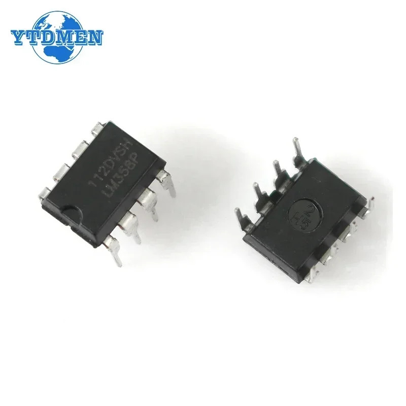 20/50PCS LM358P DIP-8 Op-Amp 3-32V Short Circuit Protection Dual Supply LM358 US