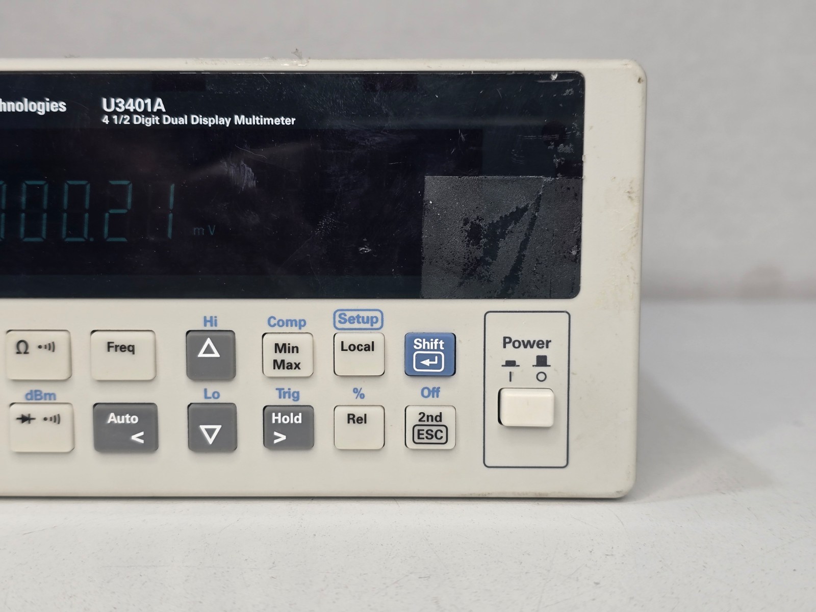 Agilent Technologies U3401A Digital Multimeter 4½ Digit Dual Display