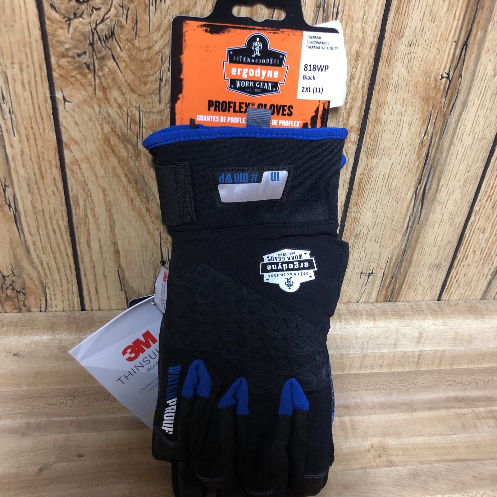Ergodyne Proflex 818WP 2XL Thermal Waterproof Work Gloves New
