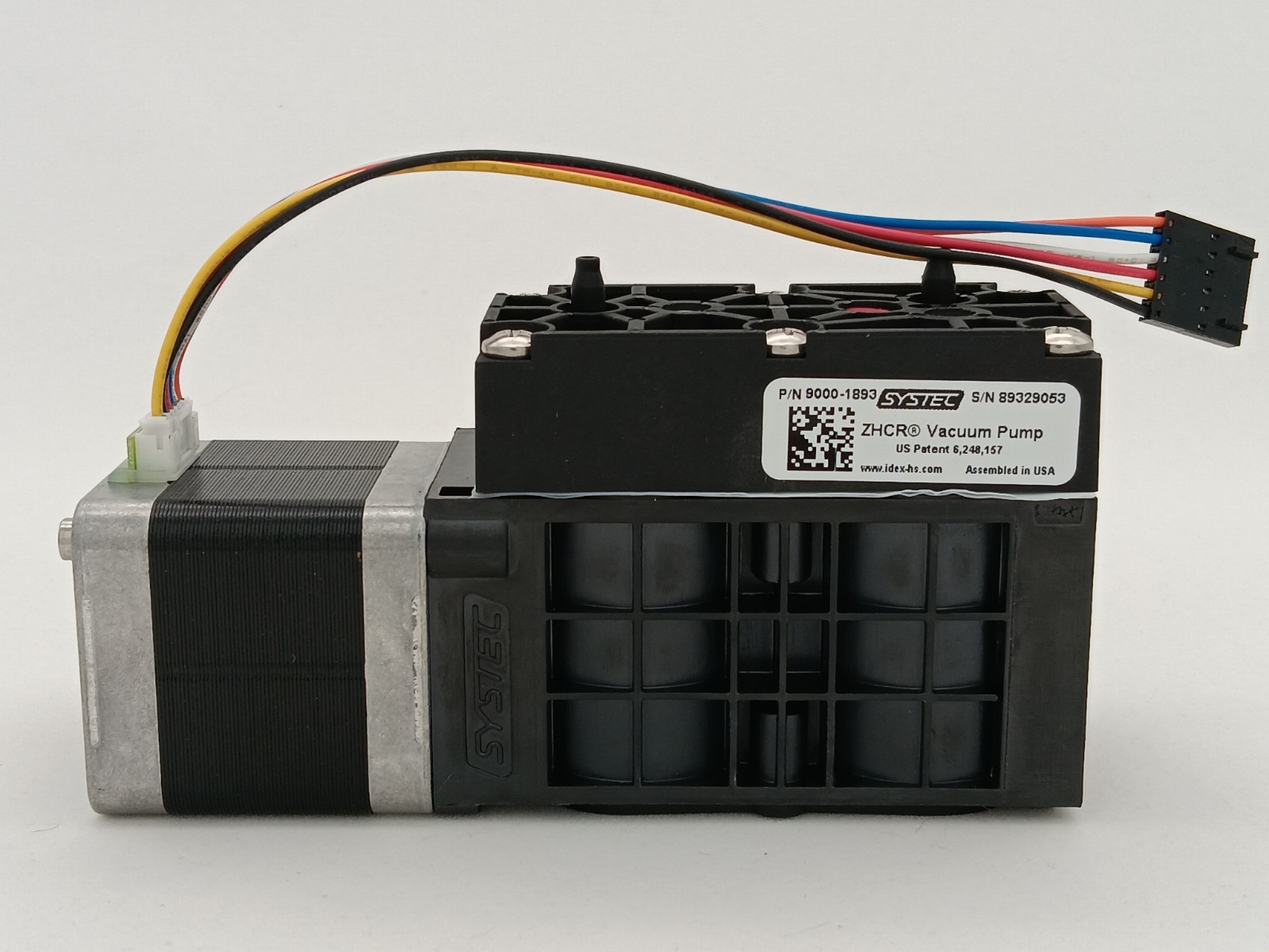 Idex / Systec Vacuum Pump 9000-1893 bench tested and GUARANTEED to work.