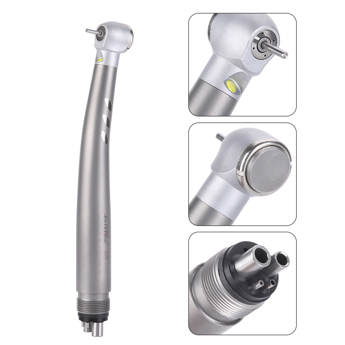 NSK Style E-generator Dental LED High Speed Handpiece 2/4 Holes Push 4 Spray
