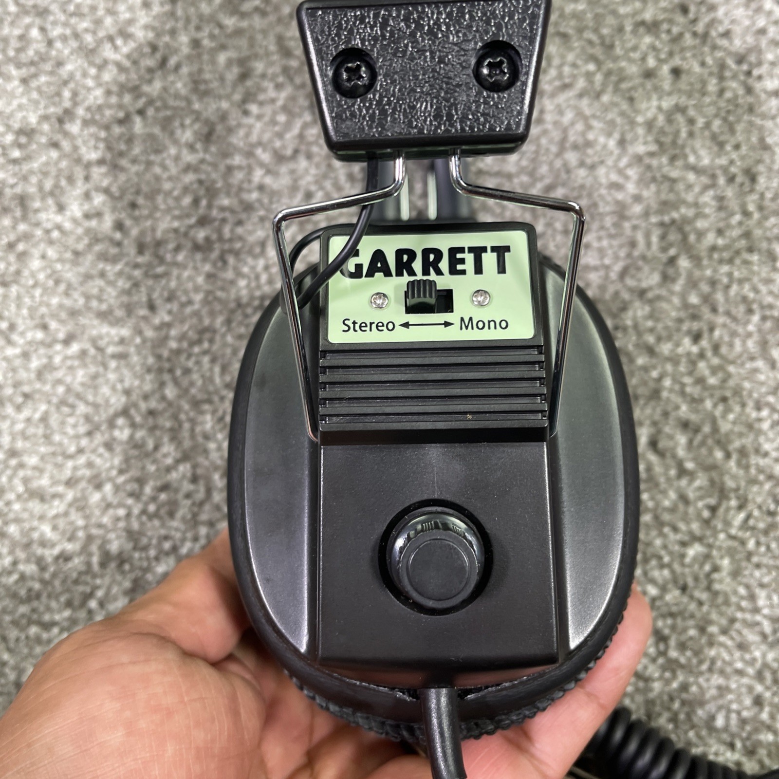 Garrett Metal Detector Stereo Headphones with Water Resistant Plug
