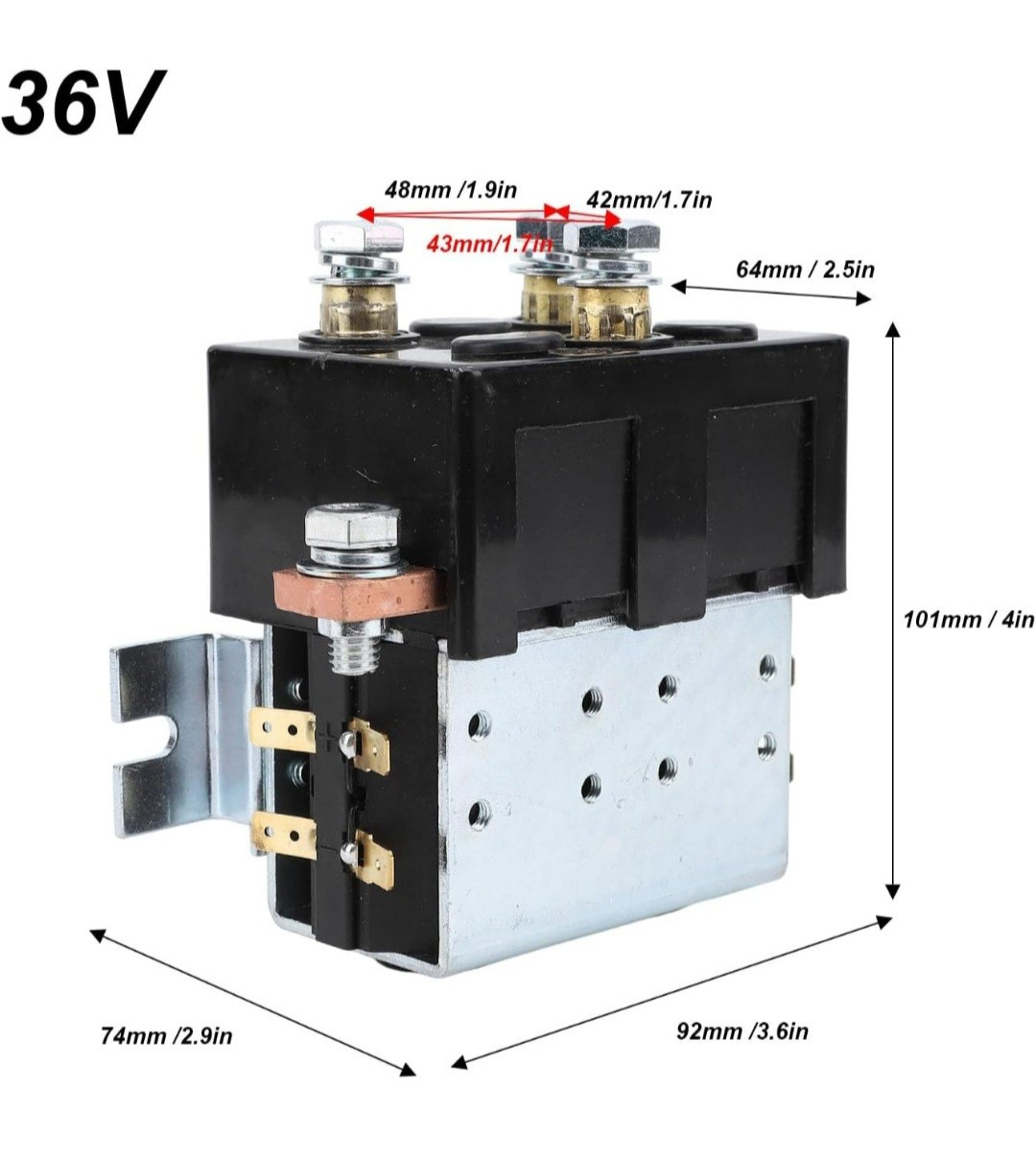 DC182 Motor Reversing Contactor Solenoid Industrial Trucks Airport Tractors