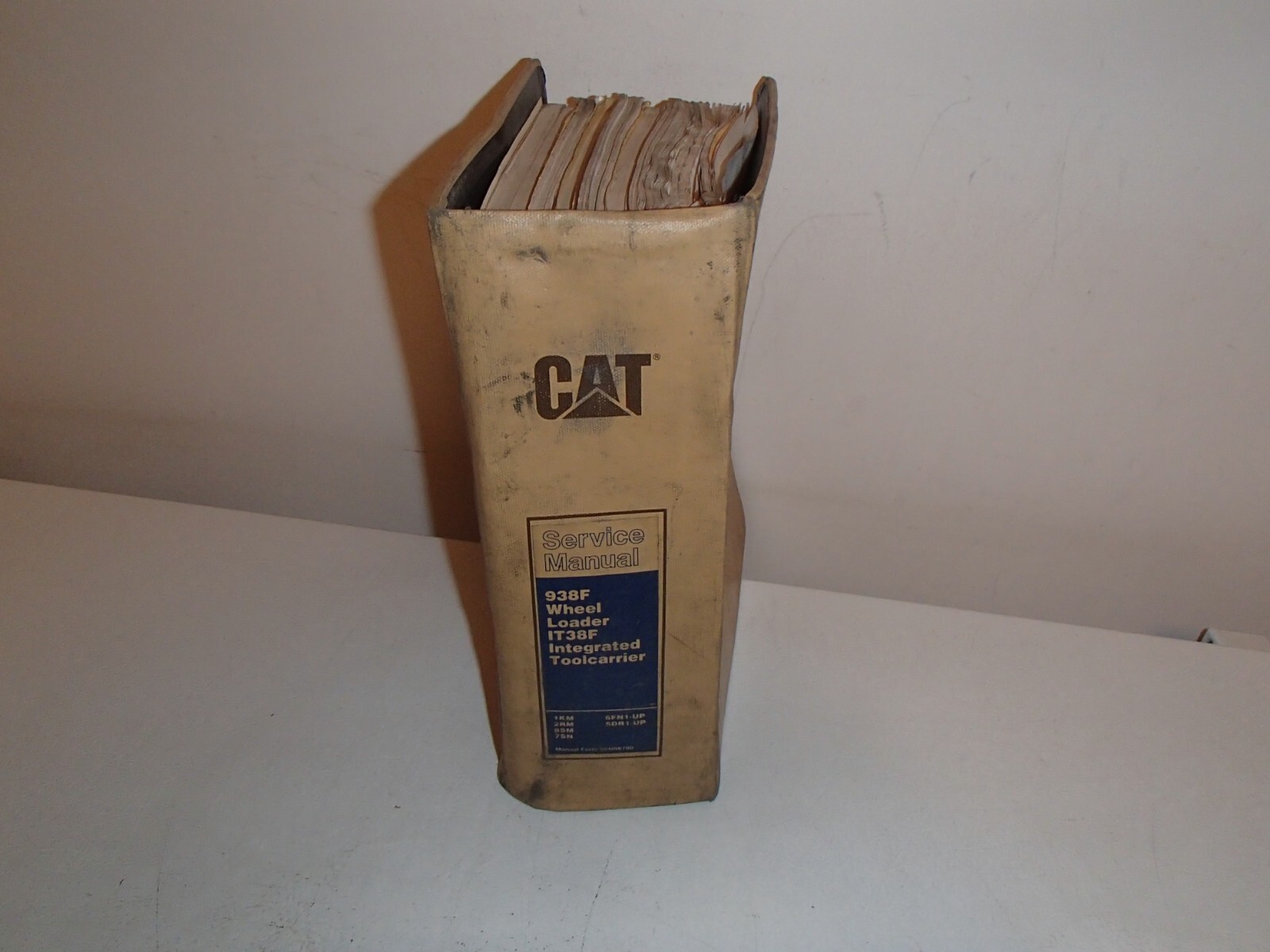 Caterpillar 938F IT38F Loader Service Manual , 1KM 2RM 85M 6FN 7SN 5DR 1- up