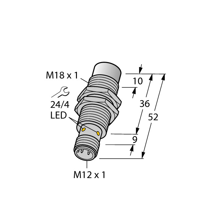 TURCK NI15U-EM18WD-AP6X-H1141 1634818 Inductive sensor One year warranty