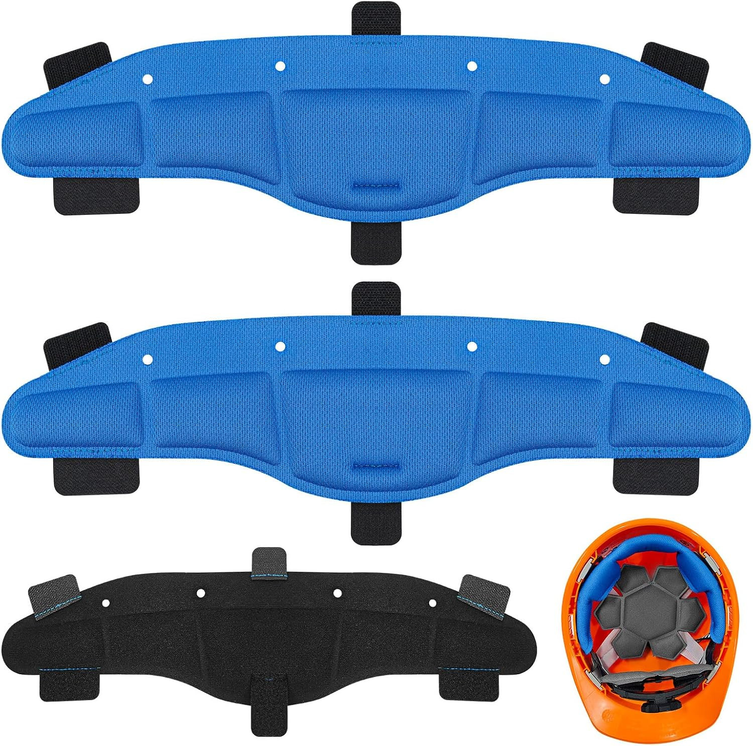 Hard Hat Sweatbands, Sweat Band for Safety Helmet, Washable Hard Hat Cooling