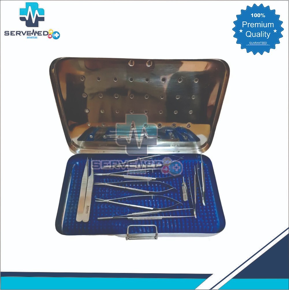 Micro surgery set Micro needle holder scissors Micro Surgical instruments