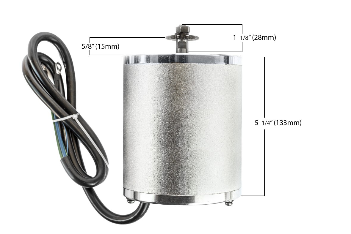 Electric Motor 2500W 60V Brushless BLDC BOMA BM1024 T8F GoKart Scooter Trike ATV