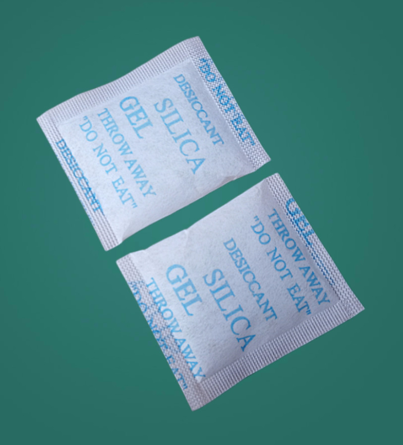 100 Packs 3 g Grams Silica Gel Desiccant Packets Moisture Absorber Drying Bag