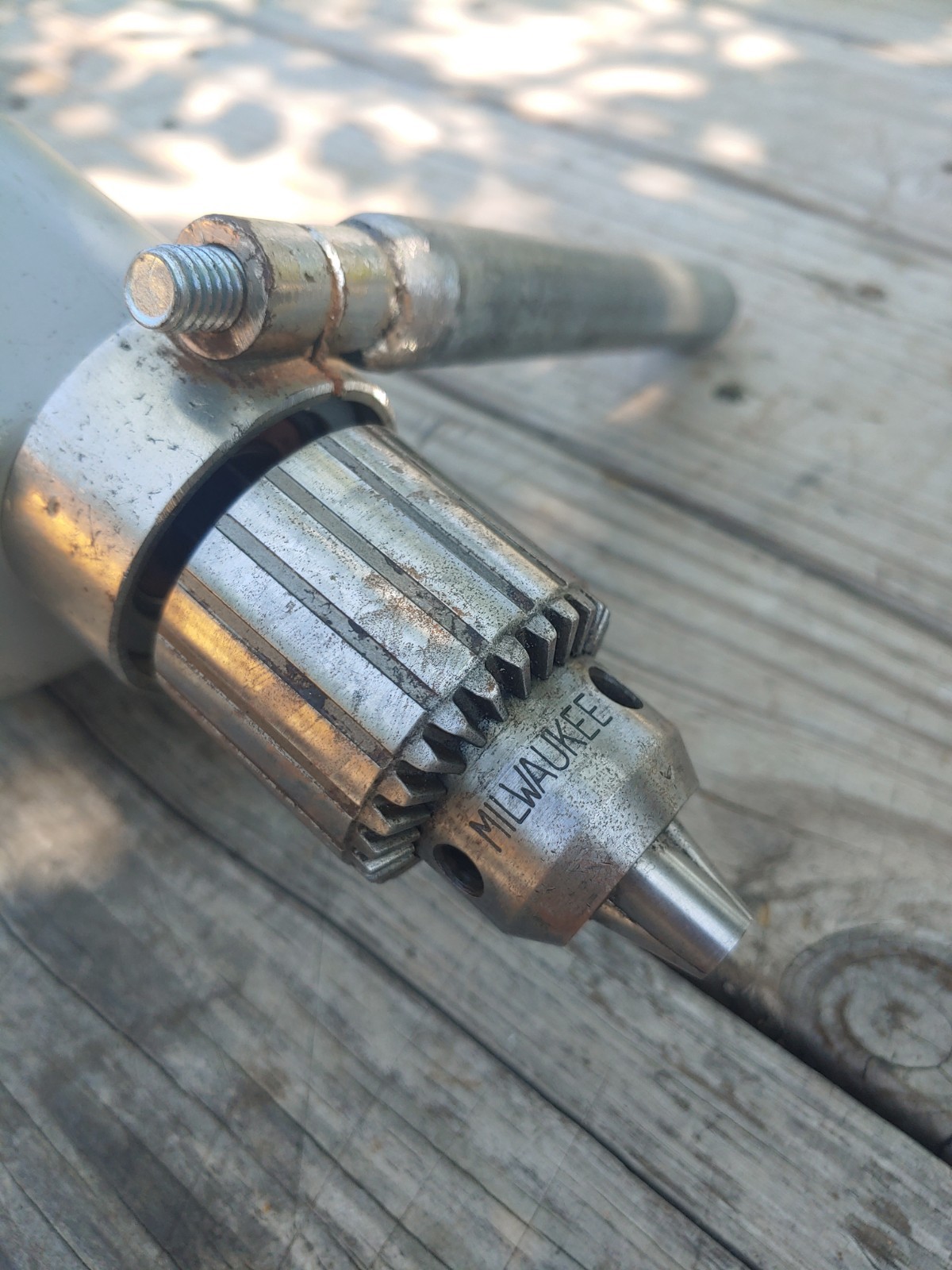 Milwaukee 1107-1 1/2″ Heavy Duty D-handle Drill. USA. Serviced.