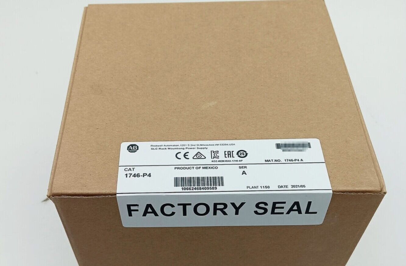 New AB 1746-P4 AB NEW PLC 1746-P4 SLC 500 Power Supply Module US Same Day Ship