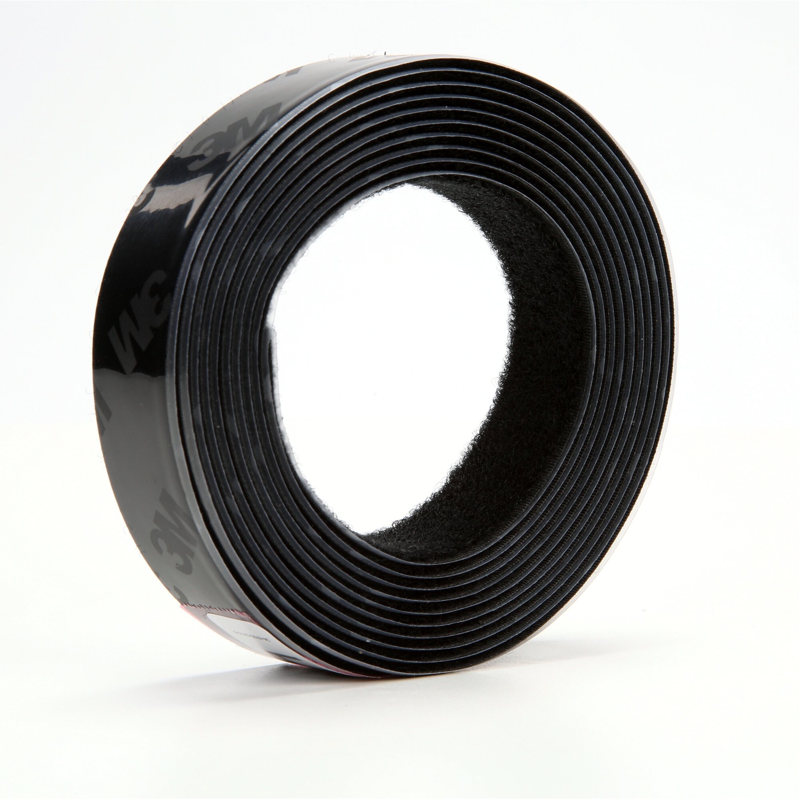 3M Hook/Loop Fastener TB3571/TB3572, Black, 1 in x 10 ft, 1 mated stripper bag