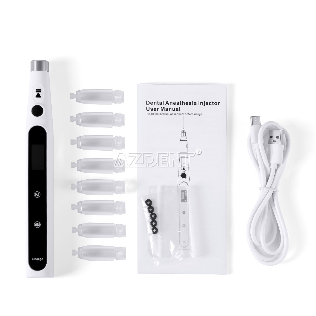 Pro Dental Painless Oral Anesthesia Device Pen with Aspiration
