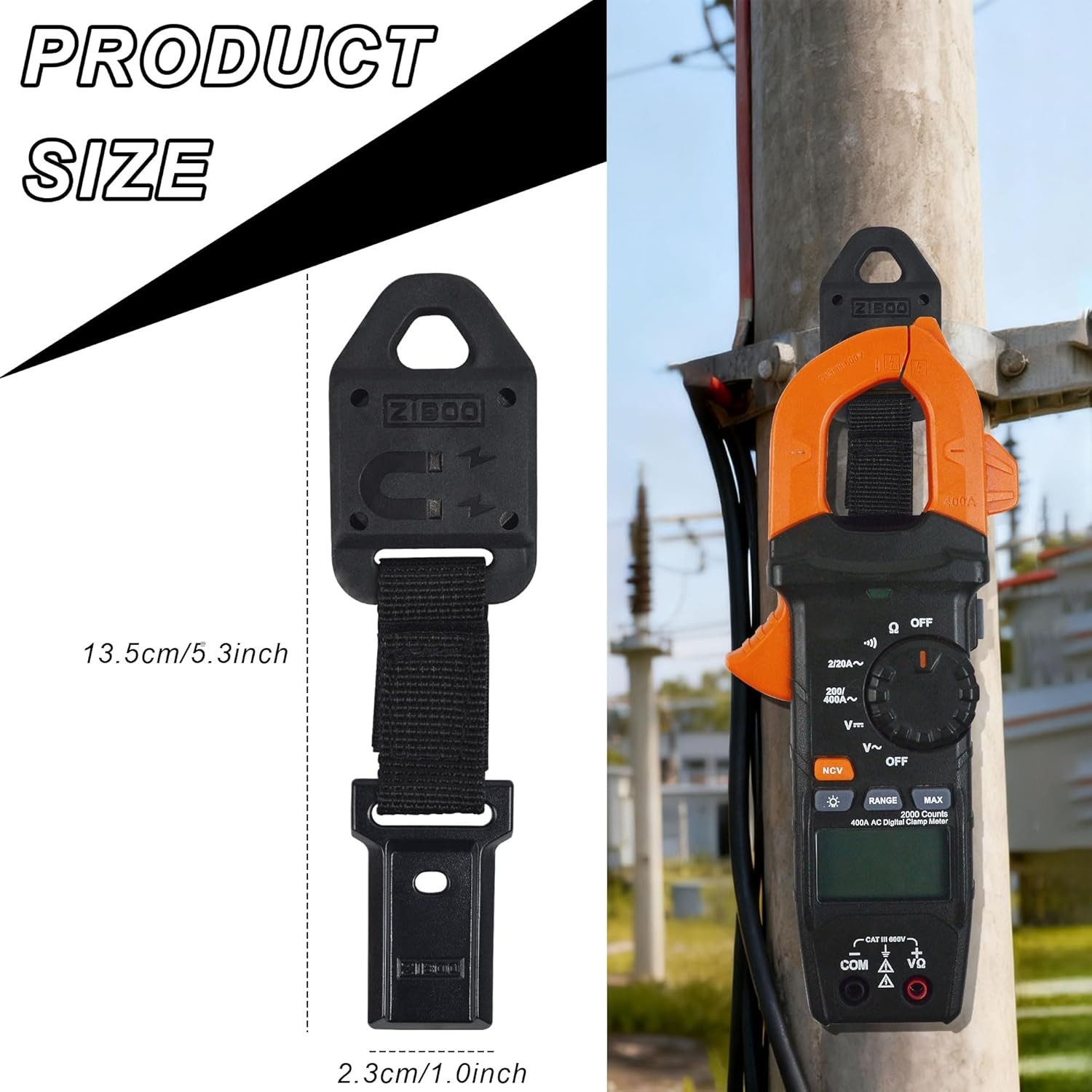 69417 Rare Earth Magnet Multimeter Hanging Strap Kit for Klein Tools MM700