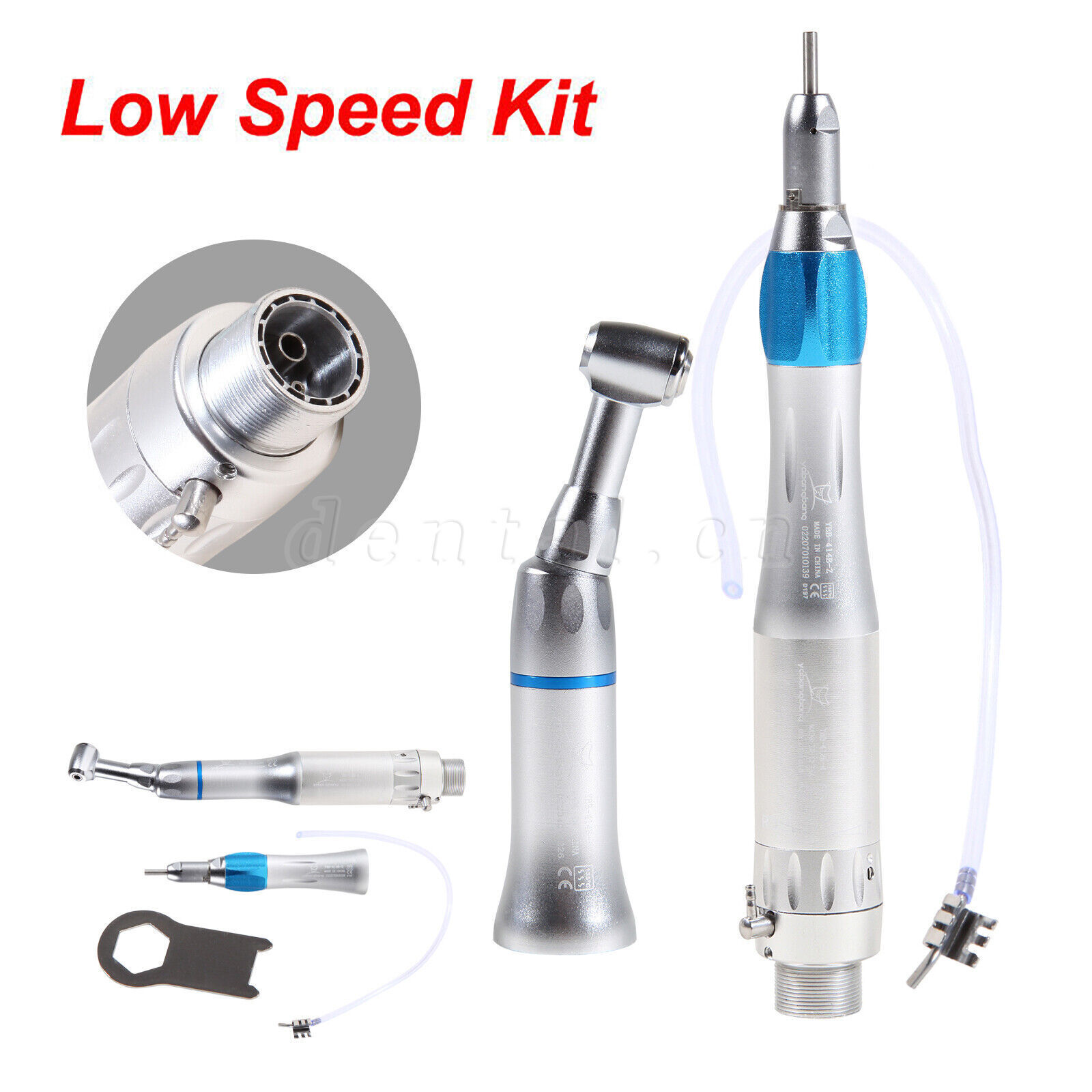 Estilo NSK Dental Contra Angulo Baja Velocidad Pieza de Mano 2Hole Micromotor