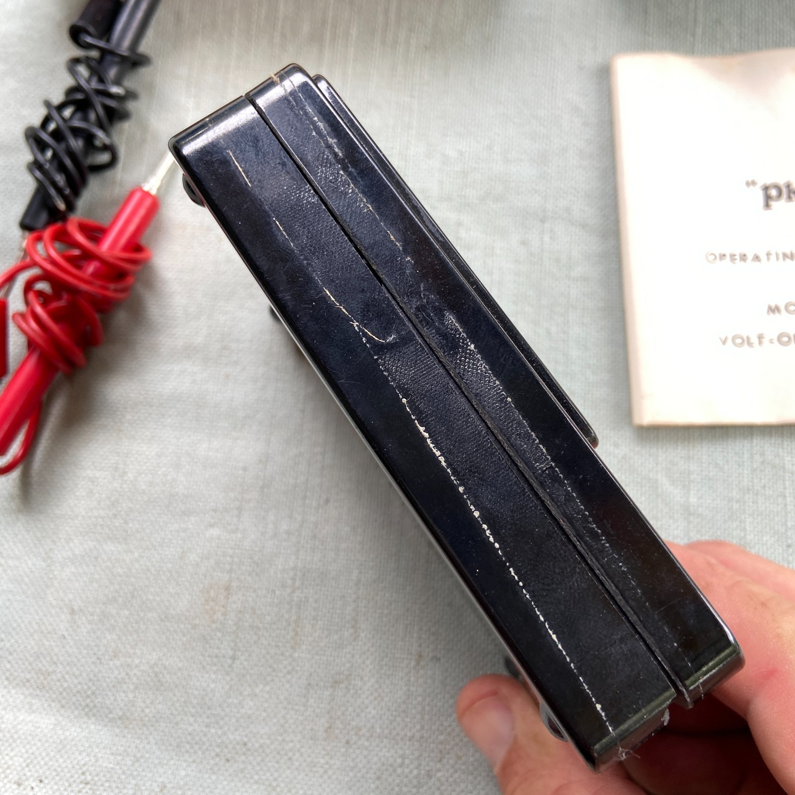 Philmore M20K Multitester 20,000 Ohms Made Japan Inwood NY Parts Box Manual VTG