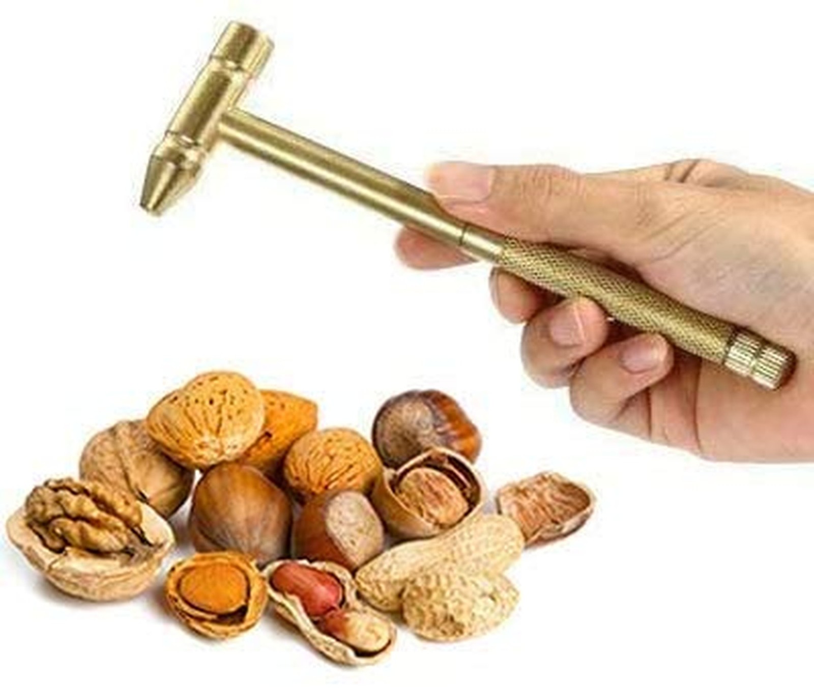 6 in 1 Micro Mini Multifunction Copper Craft Hammer & Screwdriver Hand Tools …