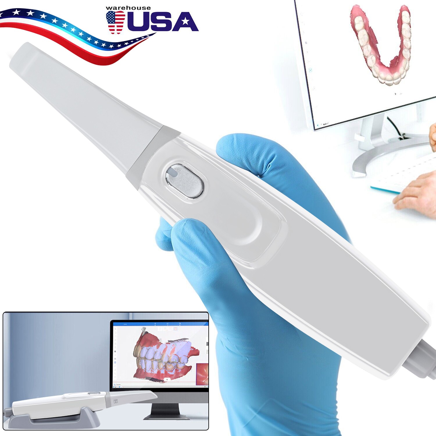 Digital Dental Impression High Precious 3D Intra Oral Scanner Factory Price