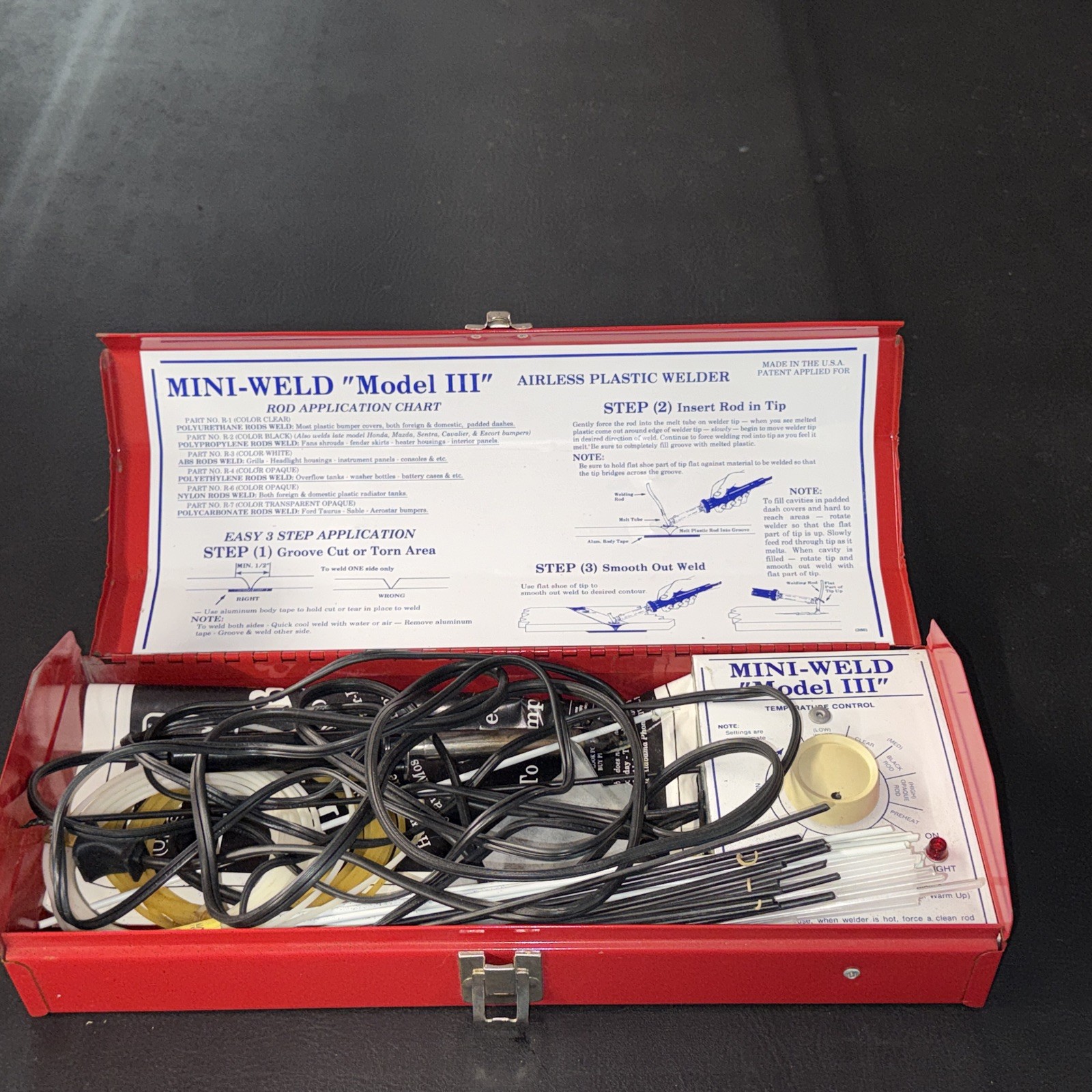 MAC TOOLS AIRLESS PLASTIC WELDER WSP-5003 «MINI- WELD MODEL III»
