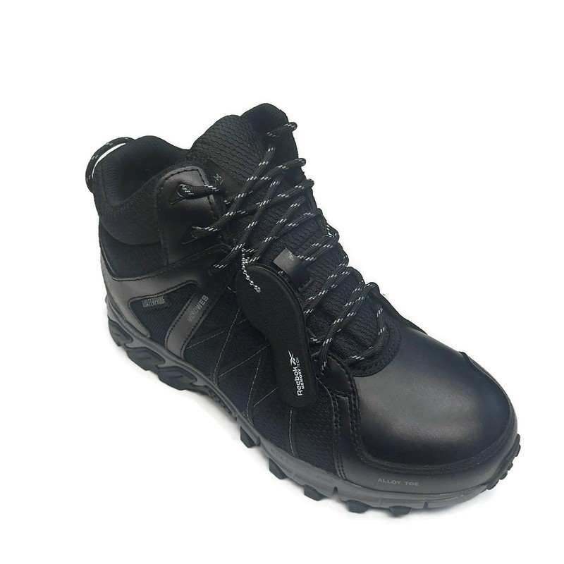 Reebok Trailgrip Work Mens Size 9 Waterproof Athletic Mid Shoes Safety Boots New
