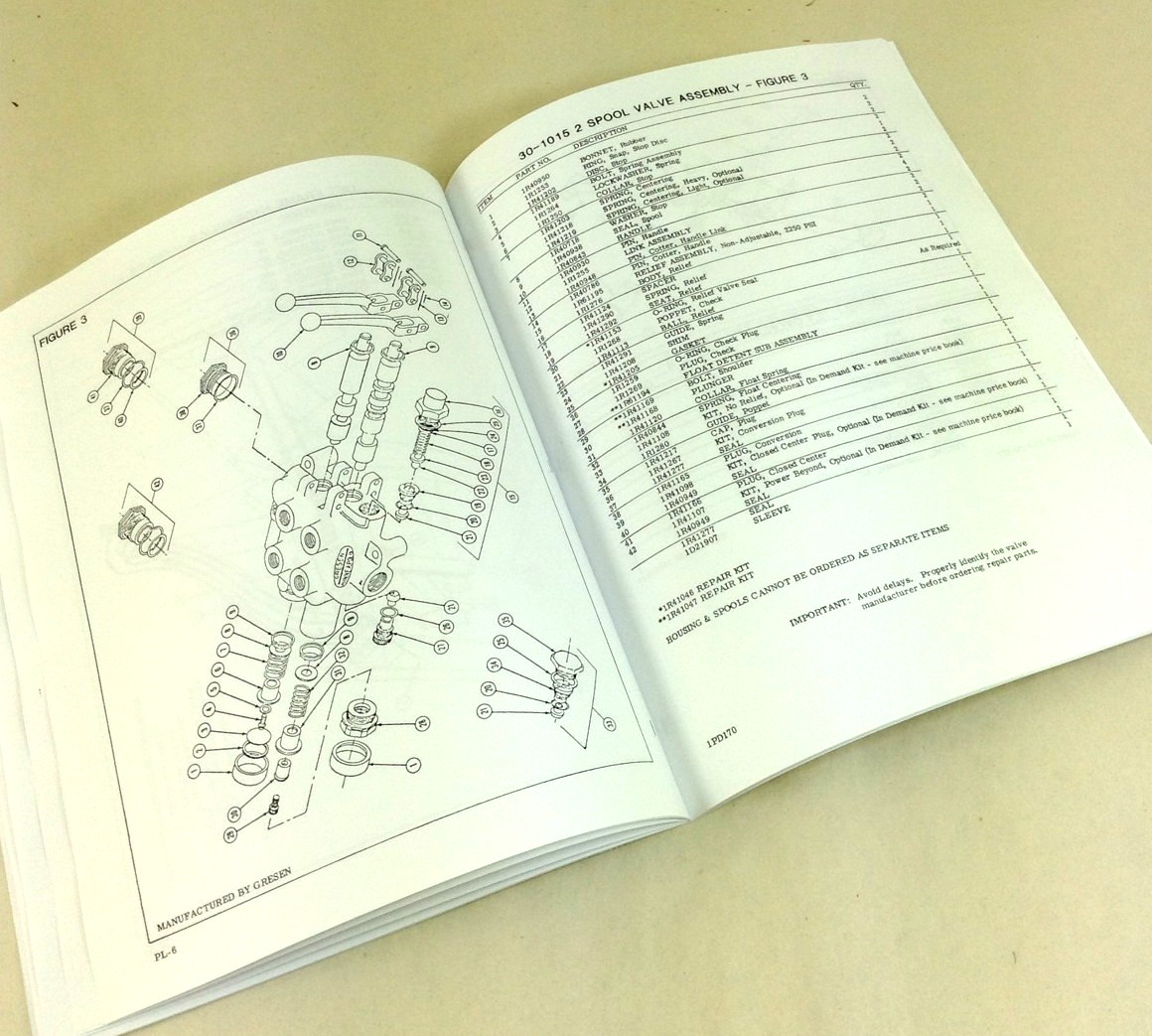 Farmhand Dunham Lehr Series 2 Loader Operators Manual Parts List Instructions