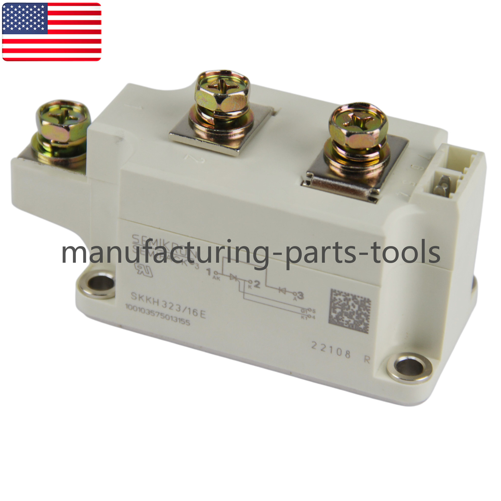1Pcs New SEMIKRON SKKH323/16E Power Module – US Stock