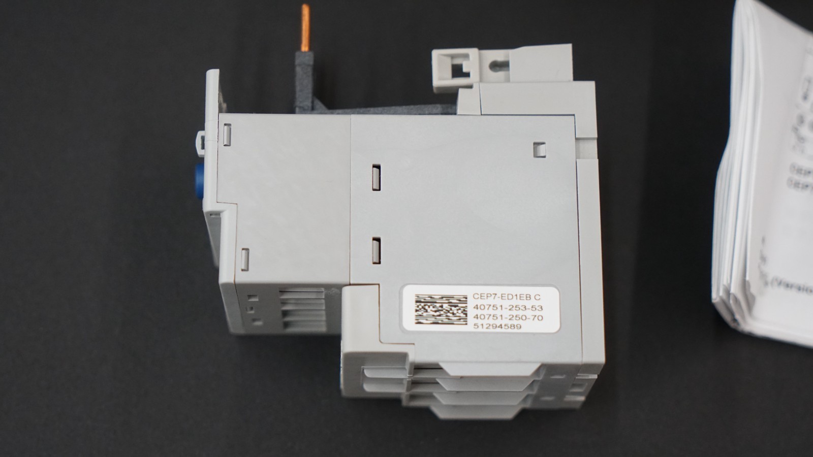 Sprecher & Schuh CEP7-ED1EB Overload Relay, 5.4-27.0A, 3PH