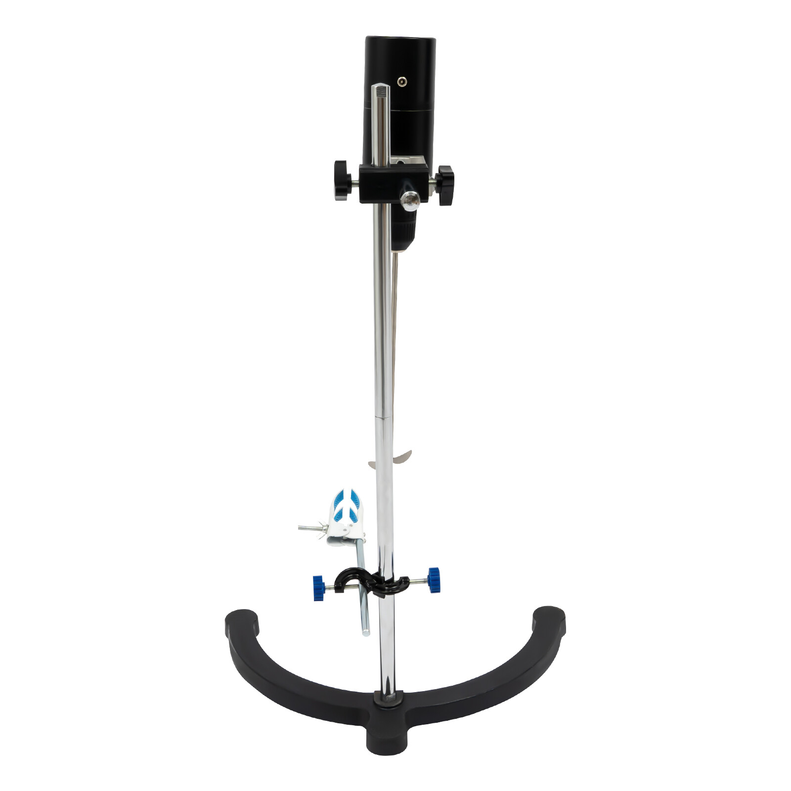 120W Adjustable Electric Overhead Stirrer Max 40L Digital Lab Mixer Time & Speed