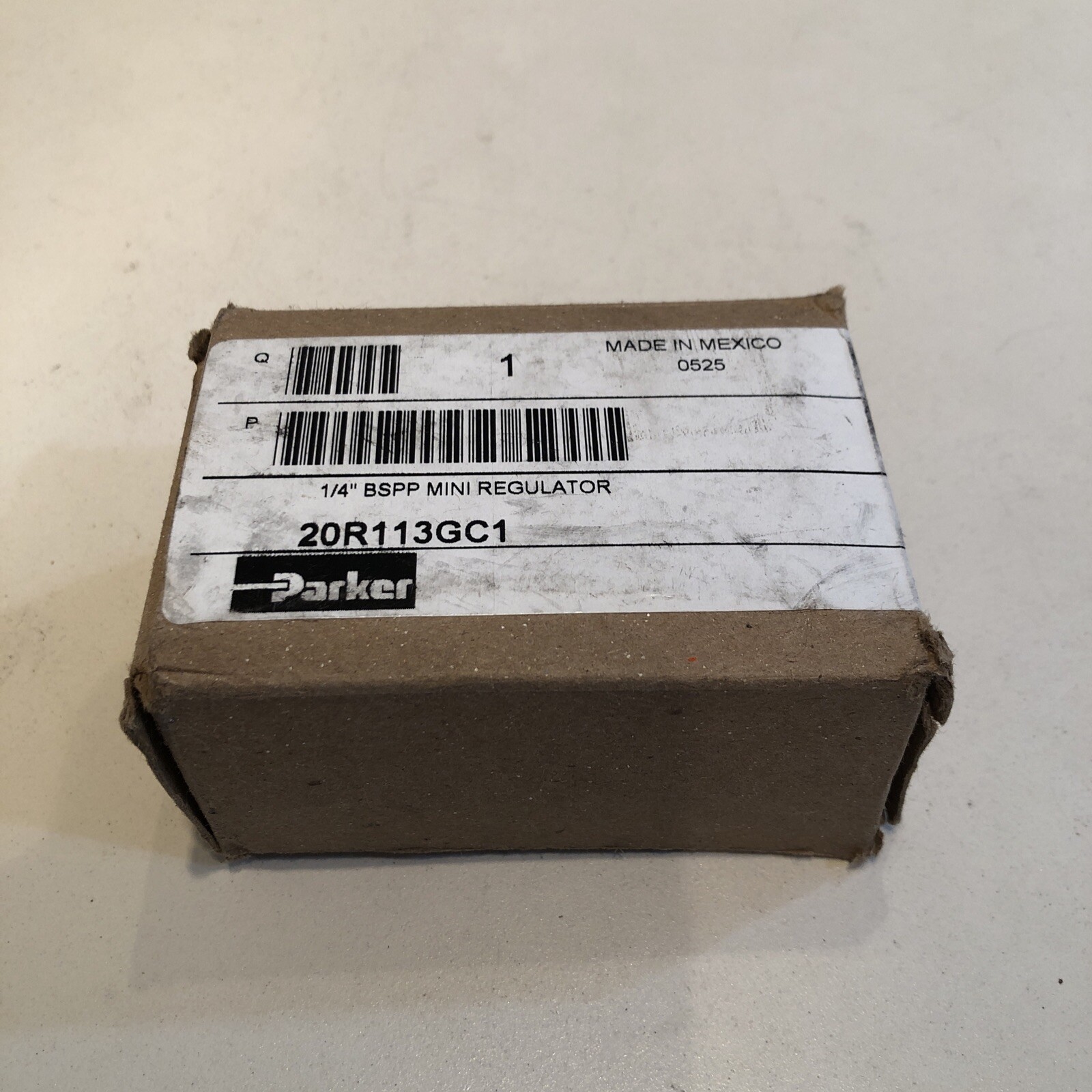 Parker 20R113GC Series 20R Brass Mini Water Service Regulator