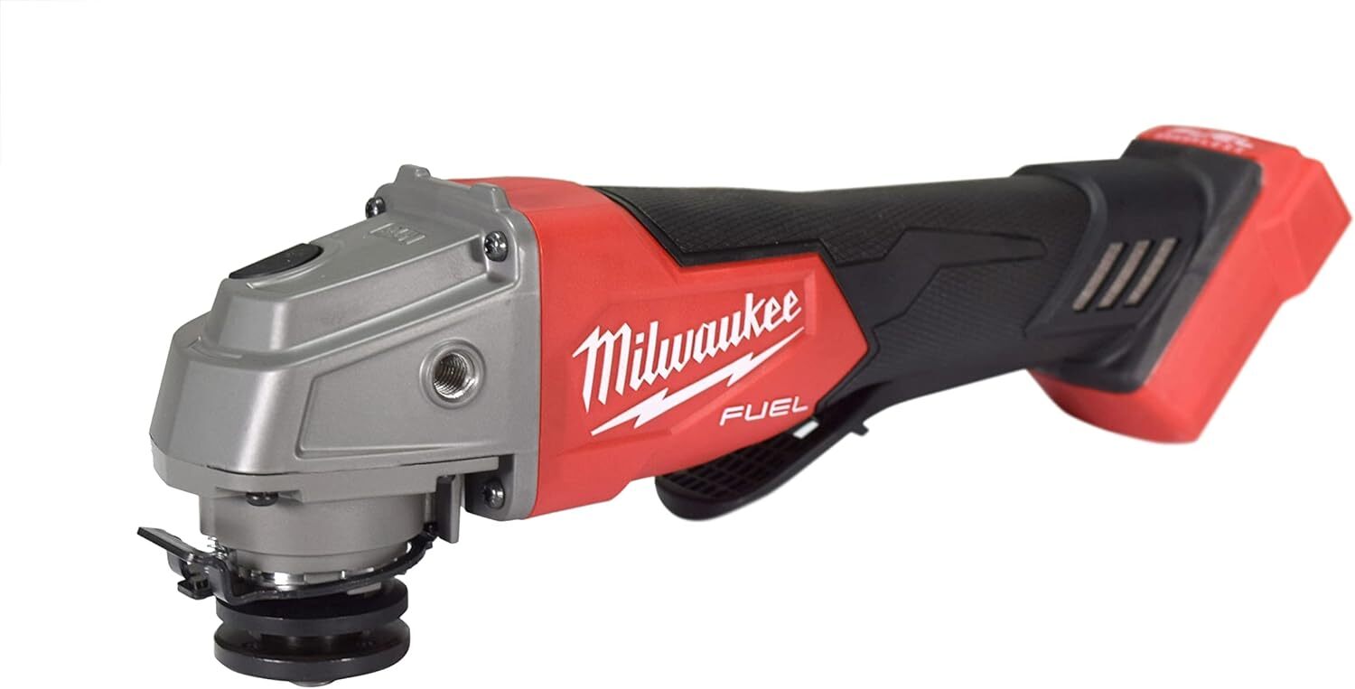 Milwaukee M18 Fuel 4-1/2″ / 5″ Cordless Angle Grinder No-Lock Paddle Switch