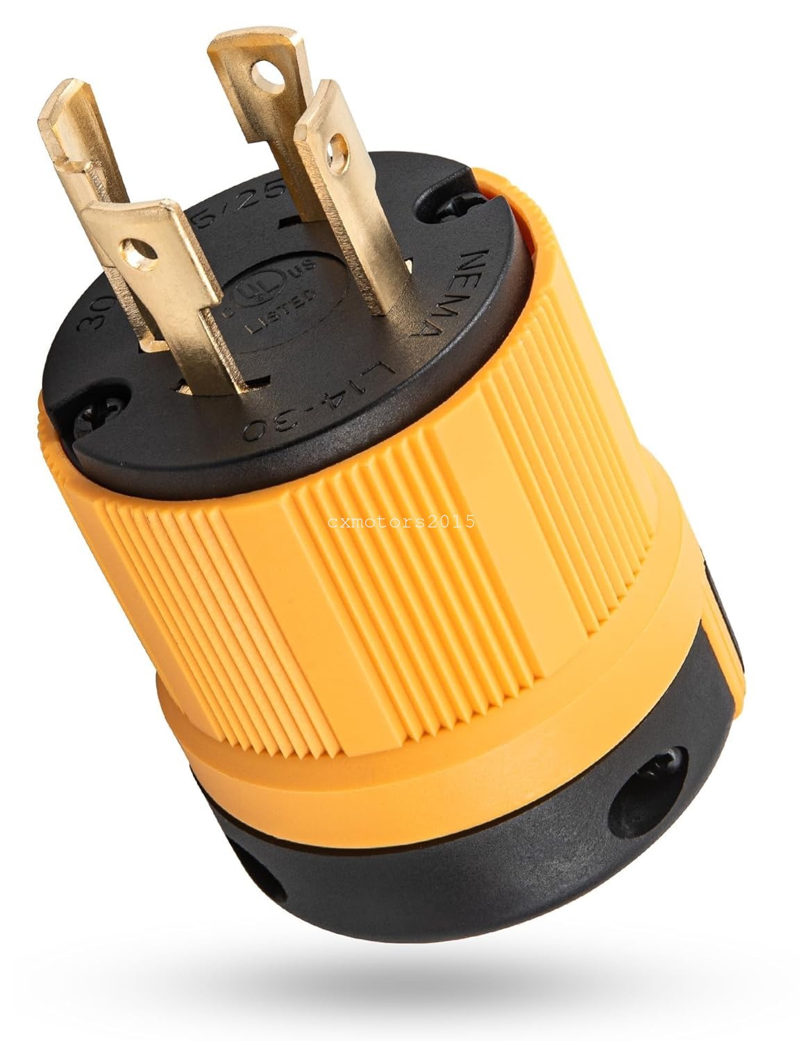 NEMA L14-30P Male Plug 30A 125/250V Twist Lock 4 Prong Generator Locking Plug UL