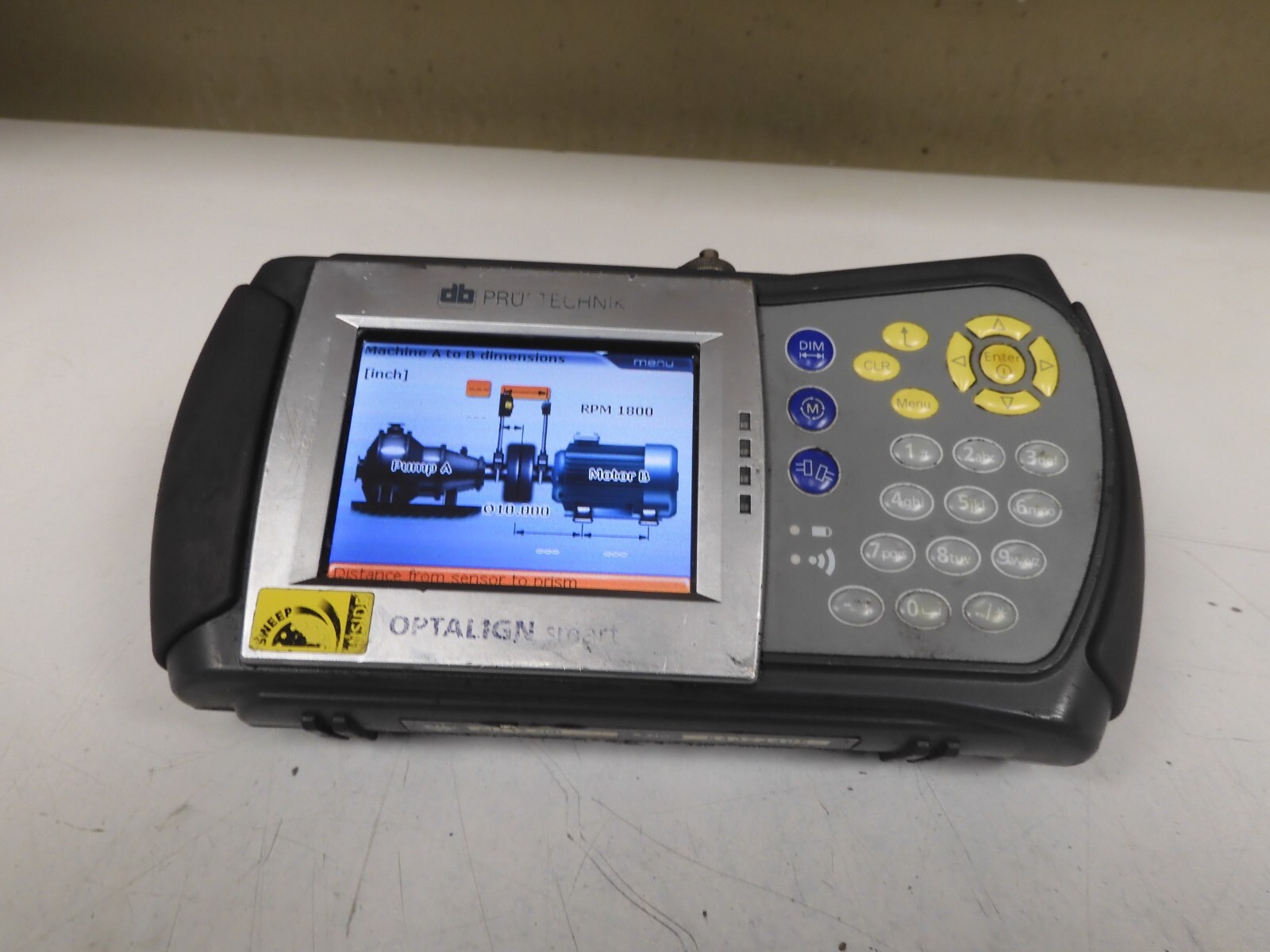 Pruftechnik Optalign Smart Laser Shaft Alignment Tool ALI 12.200 – QA70
