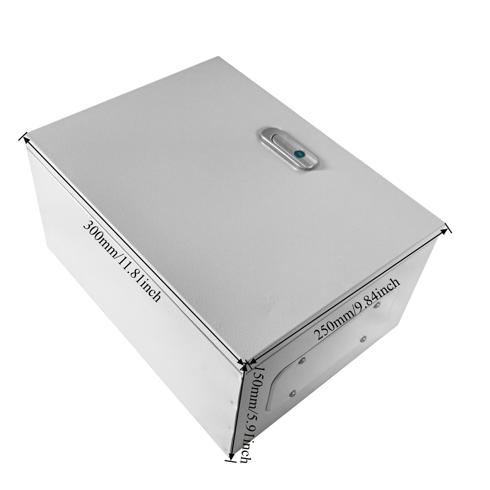 12″ x 10″ x 6» Carbon Steel Electrical Enclosure Box IP65 Wall Mount