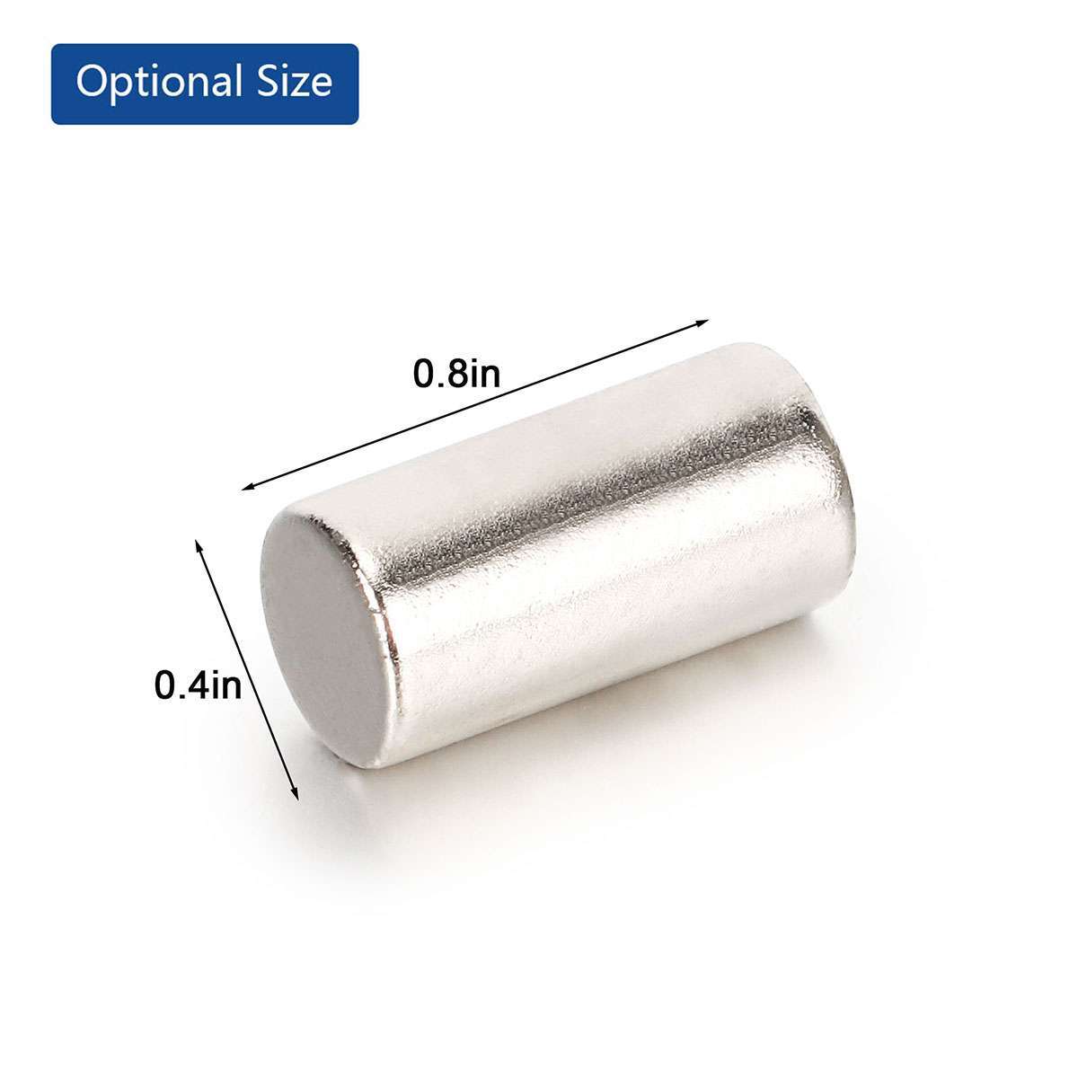 10-50Pcs N45 Cylinder Disc Magnet Rare Earth Craft Rod Neodymium Fridge 6 Sizes