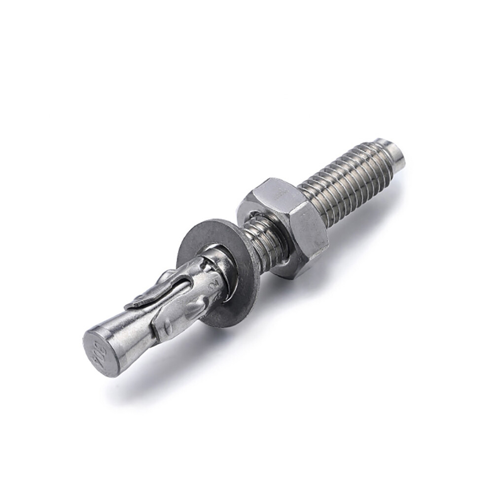 6-16mm Through Anchor Wedge Anchor Stainless Steel Screw For Cement and Concrete