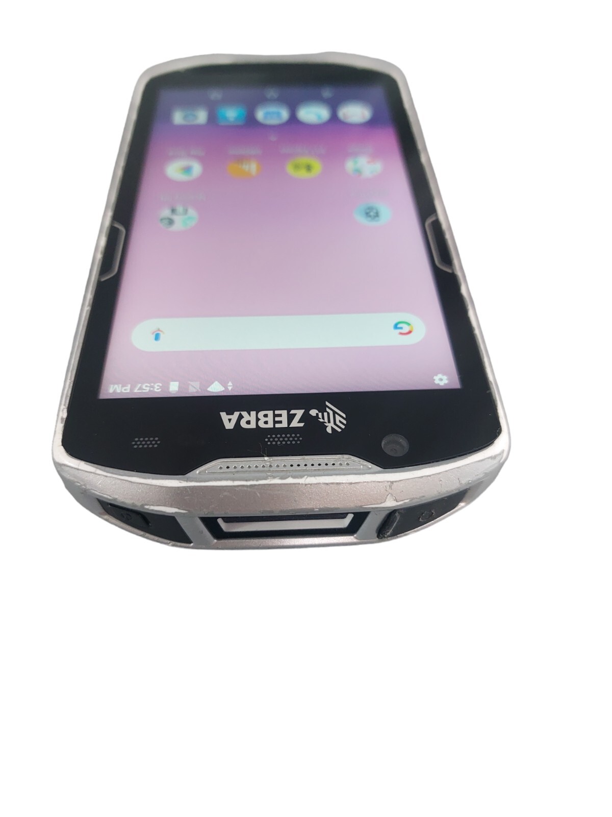 Zebra TC57HO-1PEZU4P-NA Barcode Scanner & Battery Read Description