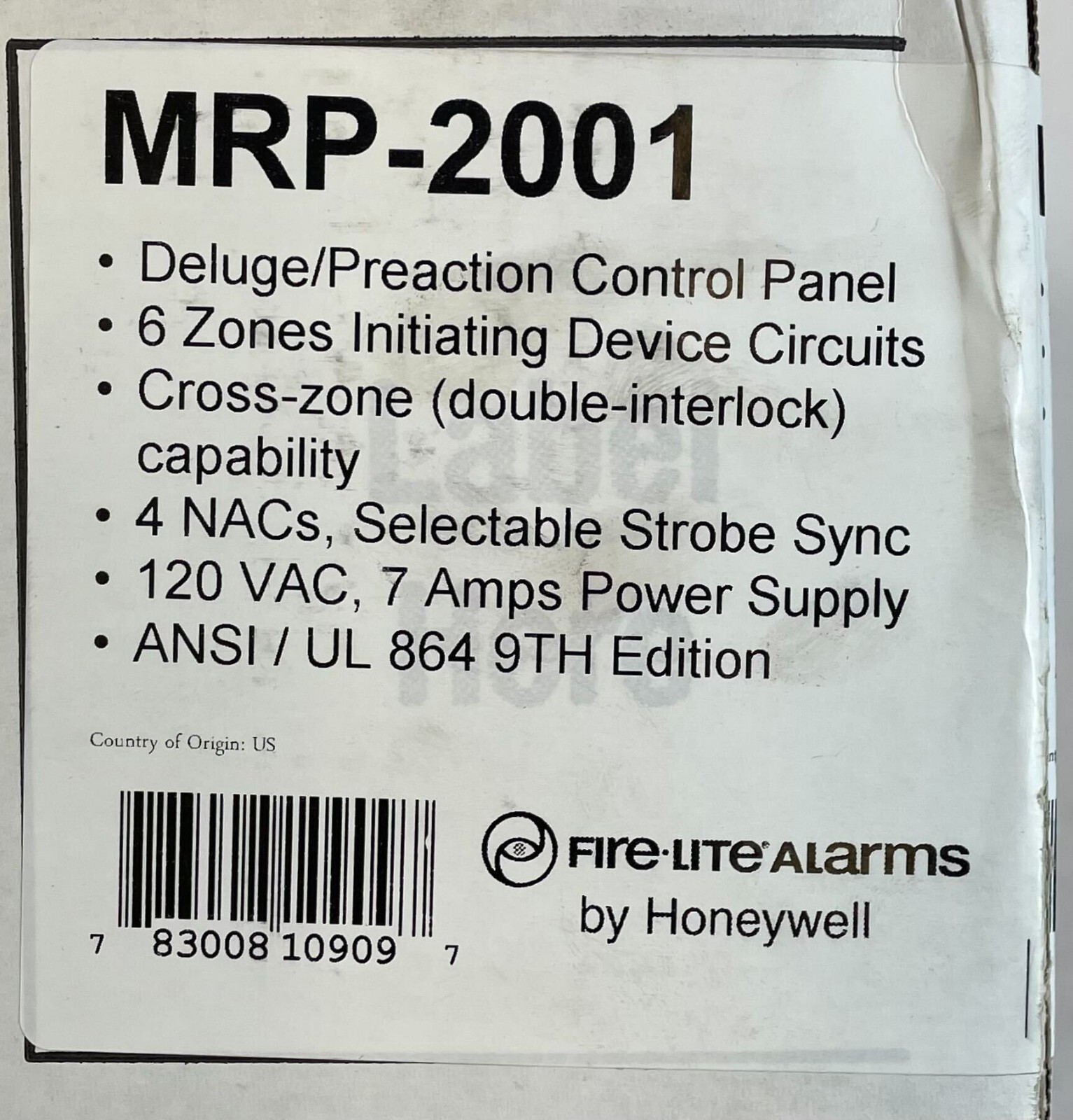 Firelite MRP-2001 – Same Day Shipping (SEALED)