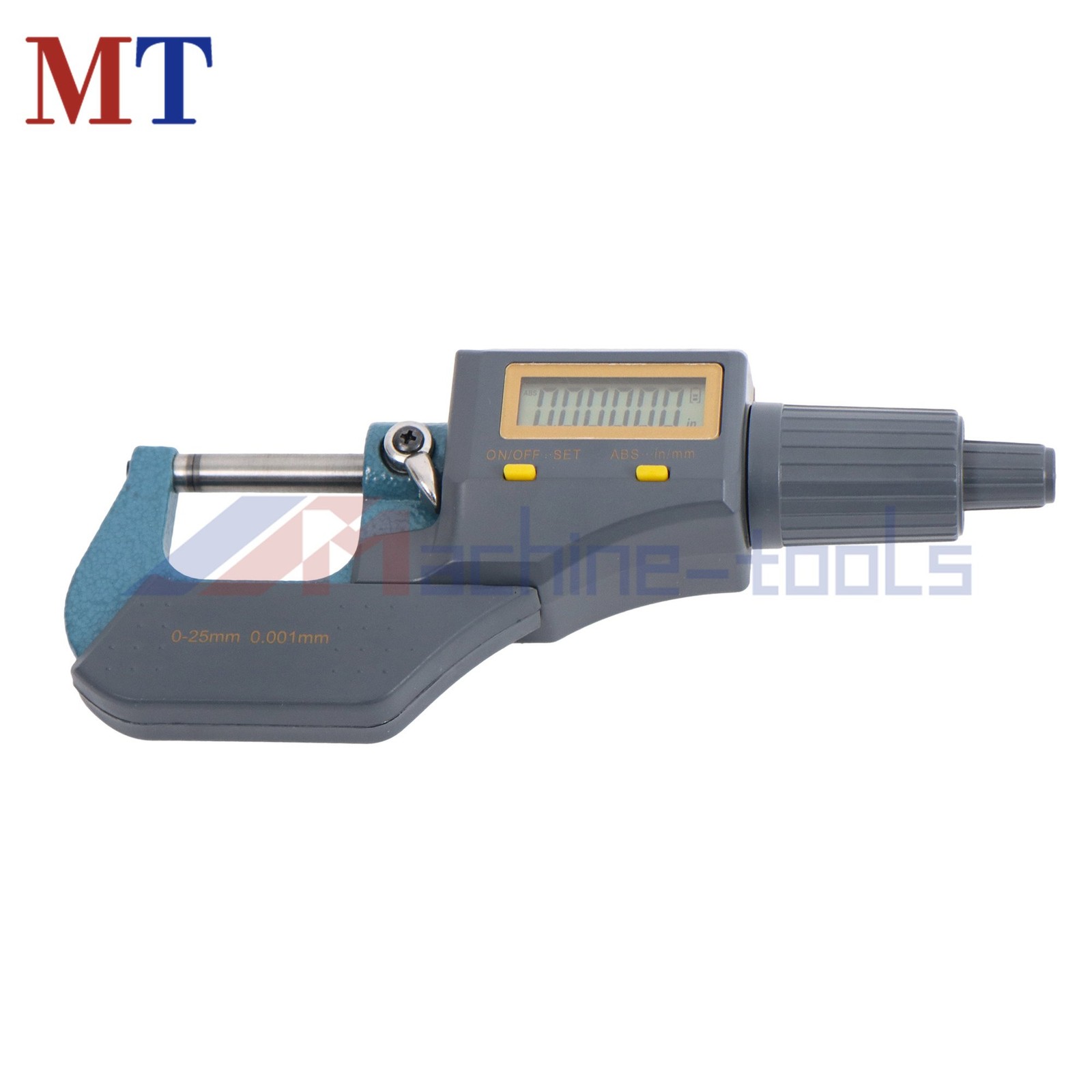 0-25mm Caliper Carbide Tip Digital Electronic Outside Micrometer 0-1″ 0.00005″