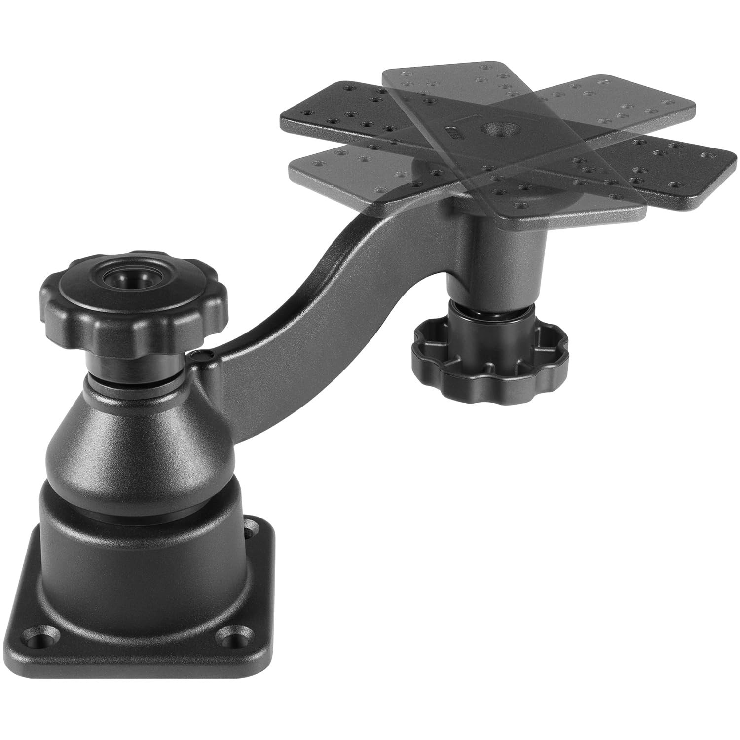 Horizontal 6″ Swing Arm Mount Fishfinders & Chartplotters Mount Bracket 360°