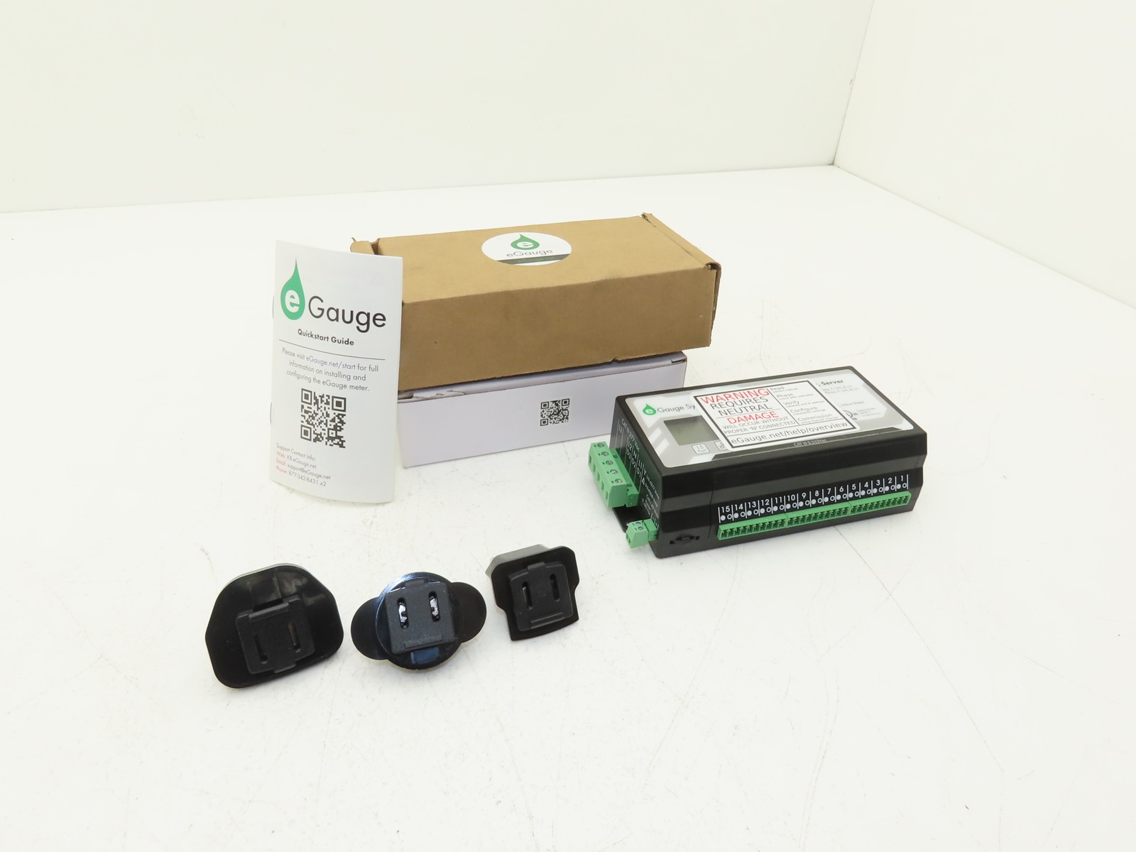 EGauge Systems EG4015 Data Logger Meter Server 277VAC 9-60VDC