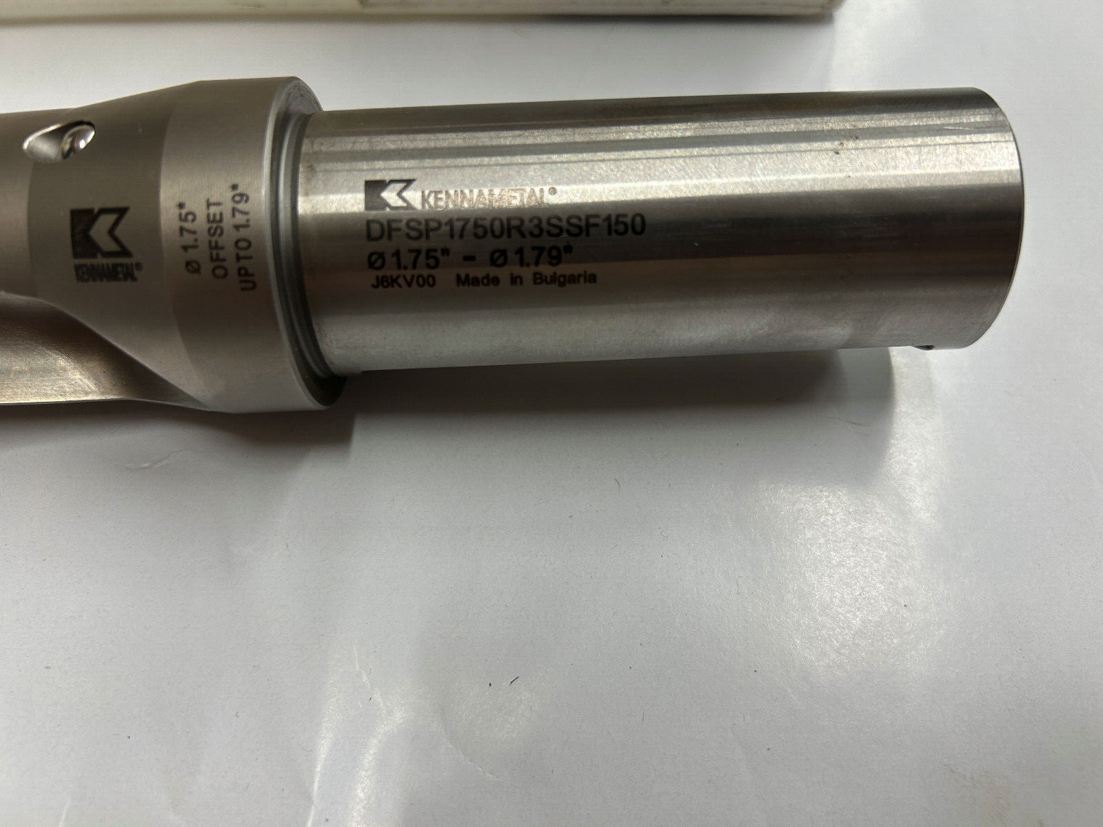 Kennametal 5691810 DFSP1750R3SSF150 Indexable Drill DFSP RH DIA=1.750 IN 3xD