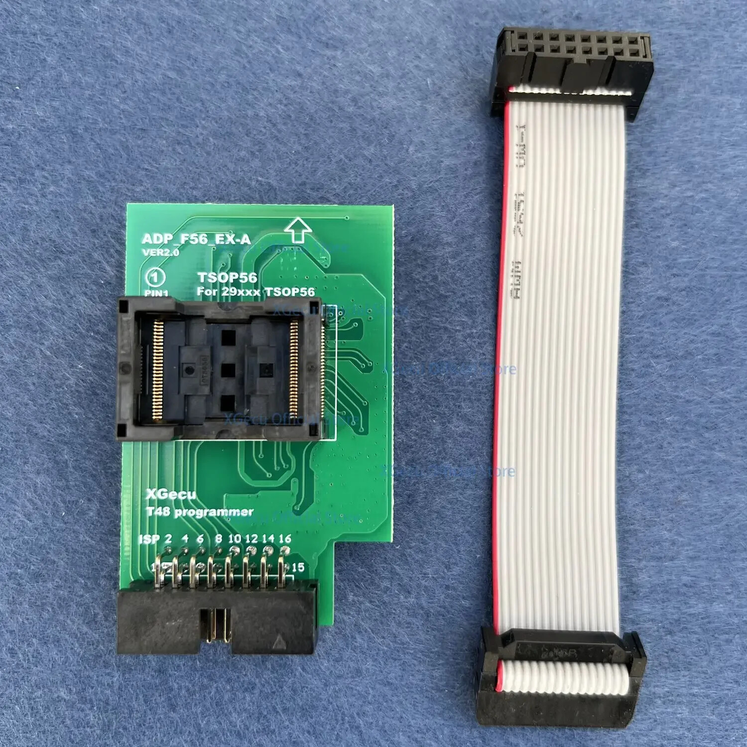 VER2.0 TSOP56 adapter only for XGecu T48 programmer ADP_F56_EX-A B or C