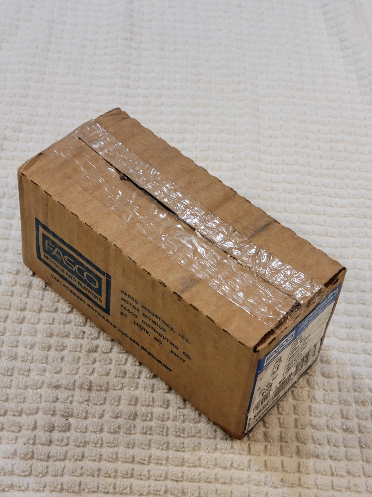 Fasco D188 Hvac Motor, 1/20 Hp, 1500 Rpm, 230V, 3.3 New in Box Free Shipping