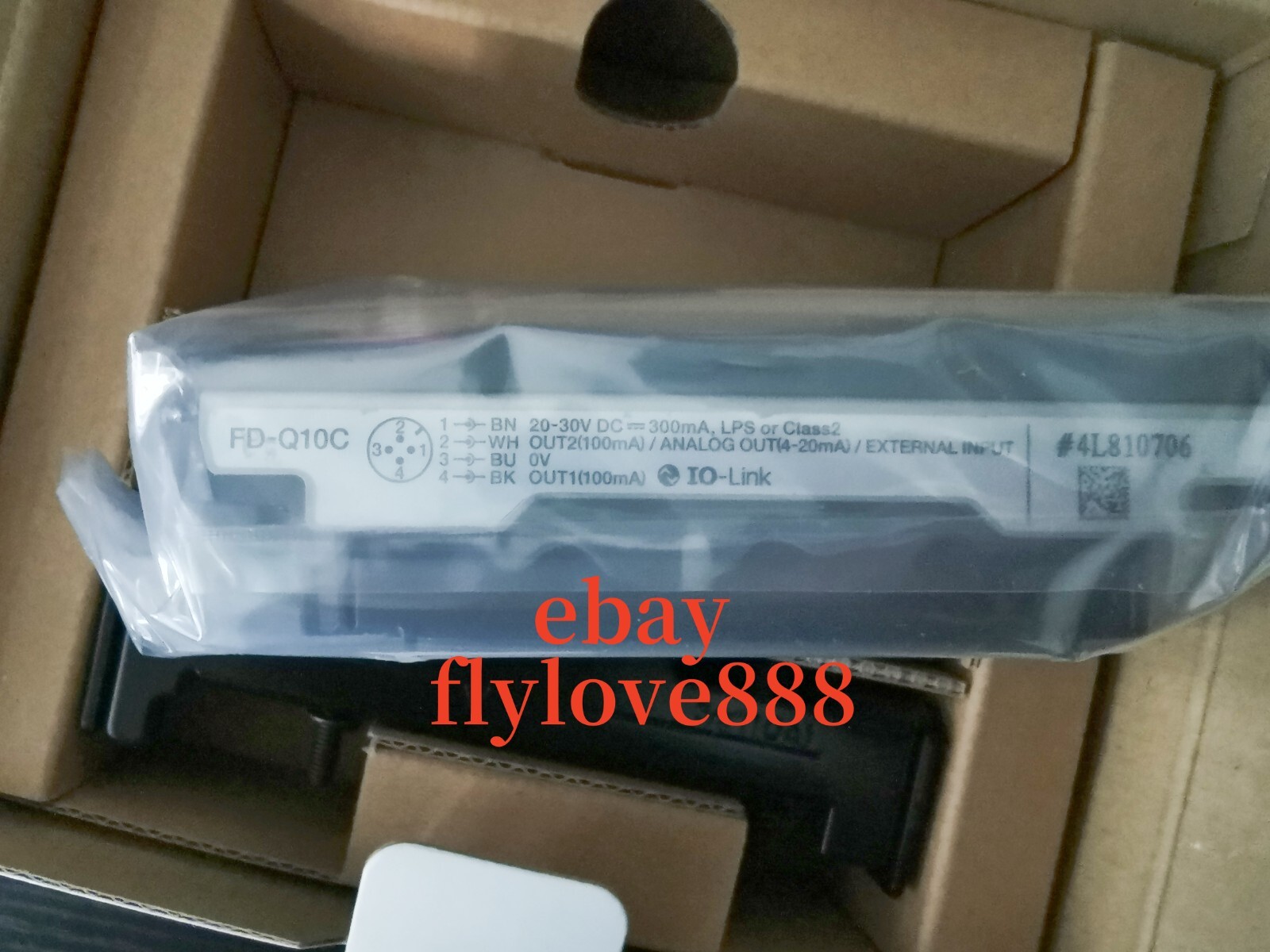 KEYENCE FD-Q10C Digital clip type flow sensor DHL