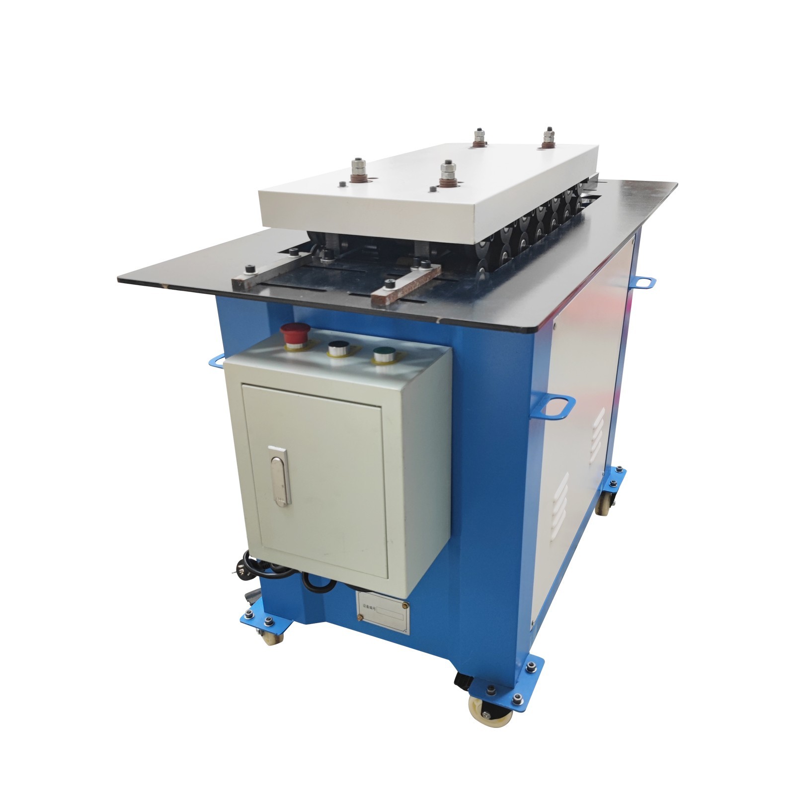 220V Seam Lock Roll Former Sheet Metal Seamer 0.5-1.2mm Single Flat Seam 1.5KW