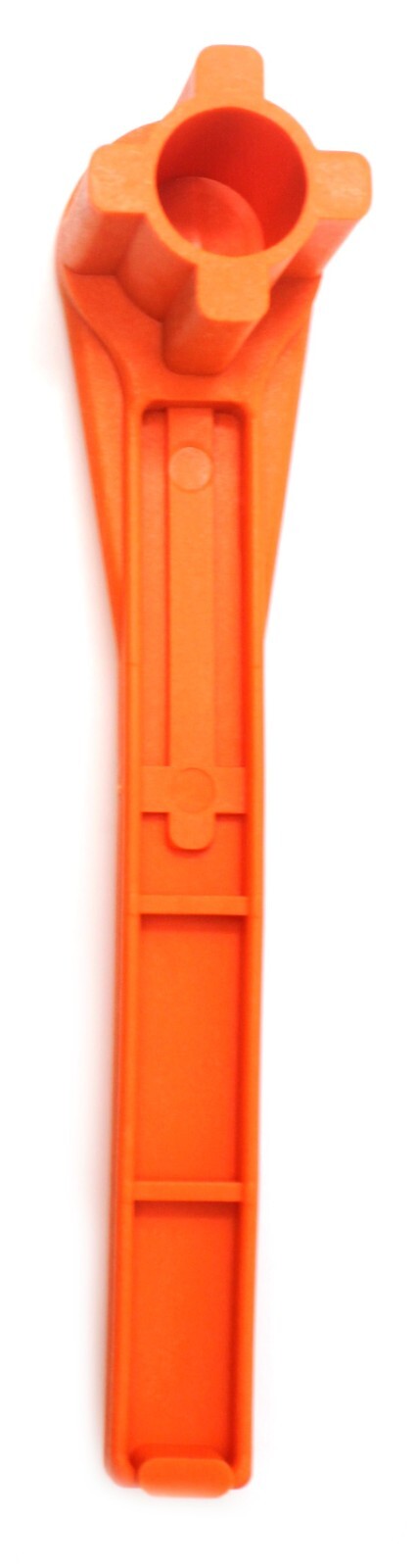 Orange 4-IN-1 Bung Drum Wrench 55-30-15 Gallon Water Barrel Nut Cap Plug
