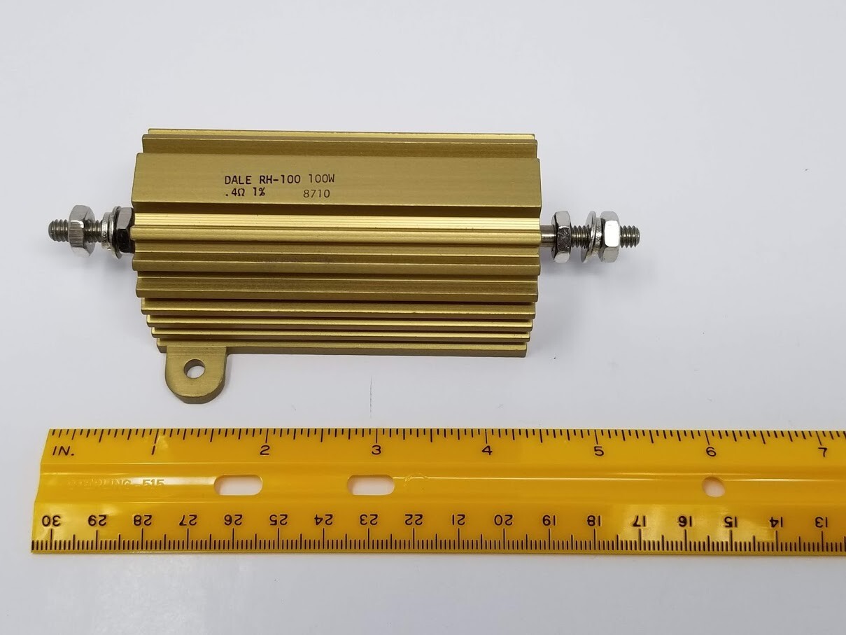 VISHAY – DALE – RH100-0.4R – RH100R4000 – Resistor, Power. 0.4 Ohm 100W. New