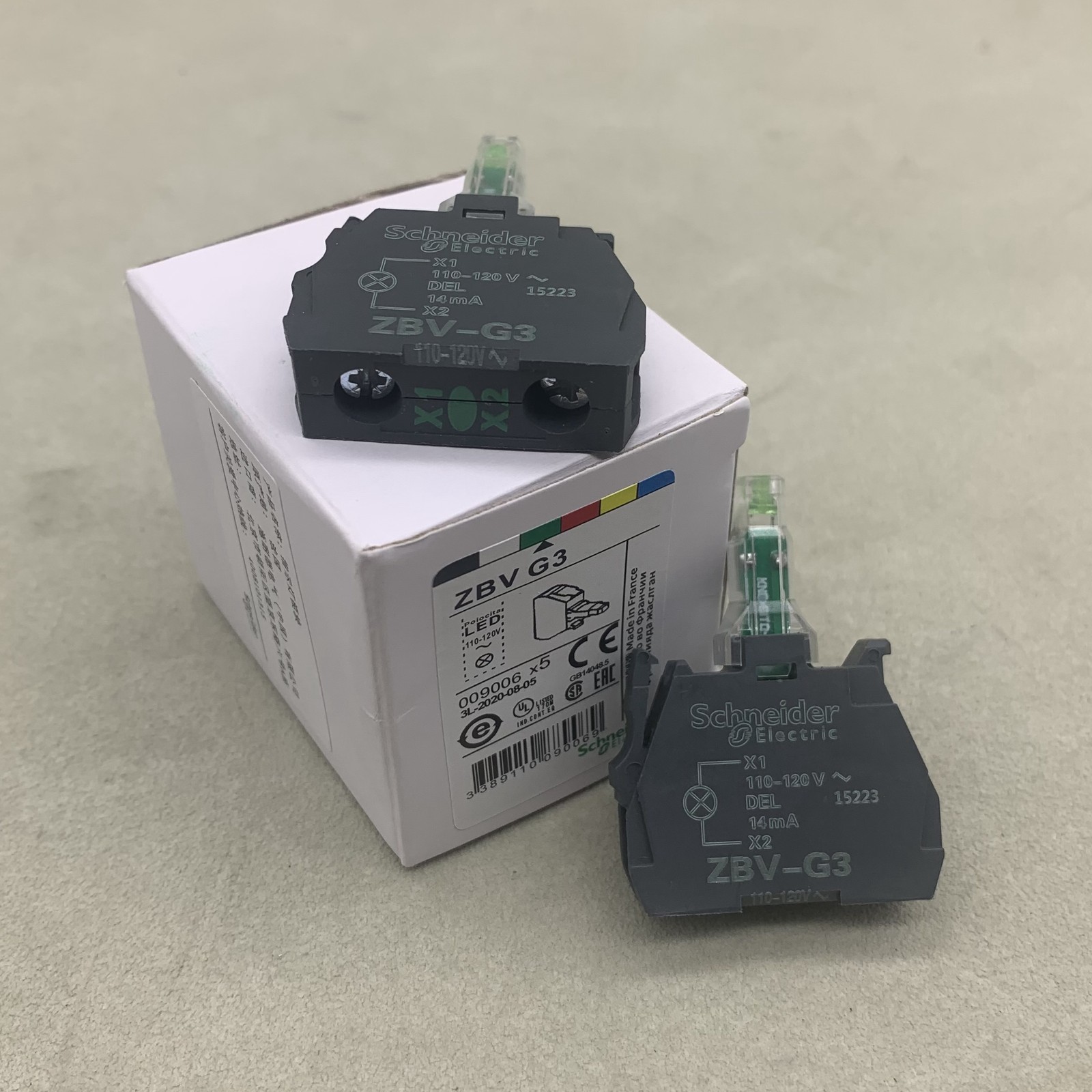 New SCHNEIDER ELECTRIC ZBV-G3 ZBVG3 LED MODULE US