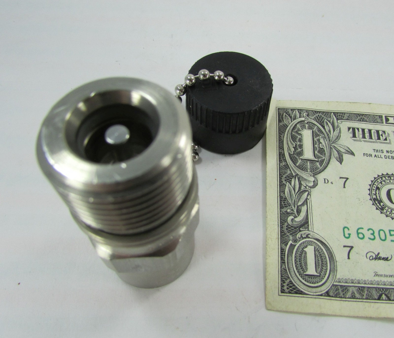 New Parker Stainless High Pressure Valved Quick Coupler Nipples 1/4″ NPT 1141-63